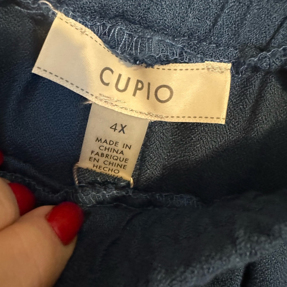 NWT SPRING/SUMMER  Wide Leg Pants  PLUS 4X        #CL - Picture 6 of 9